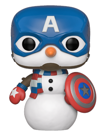 Funko Marvel 0532 Cap Snowman Holiday Captain America