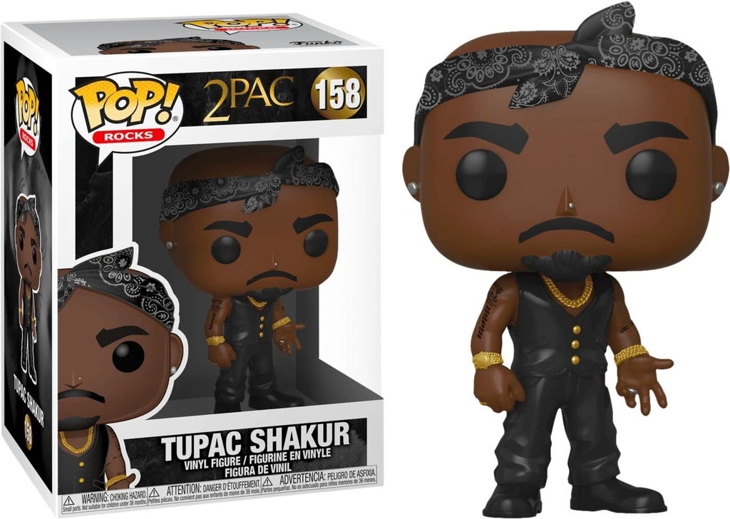 Funko Rocks 158 Tupac Shakur Music