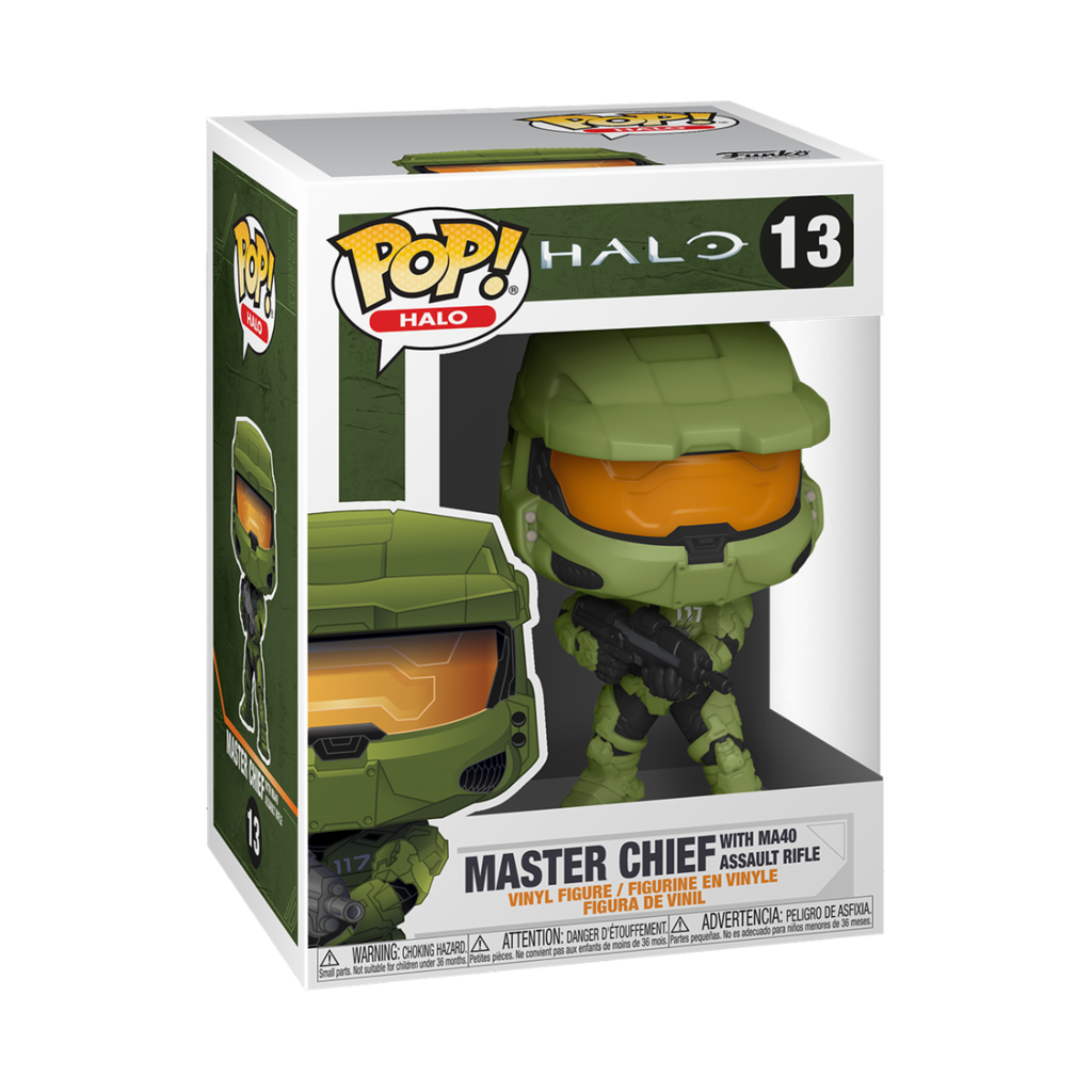 Funko Halo 13 Master Chief with MA40 Assault Rifle HALO