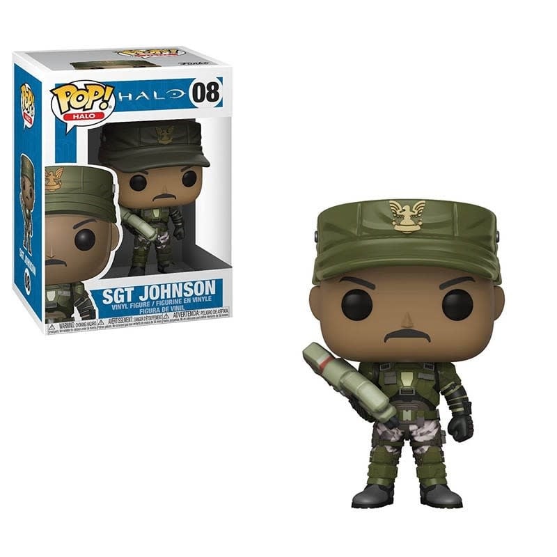 Funko Halo 08 Sgt. Johnson Halo