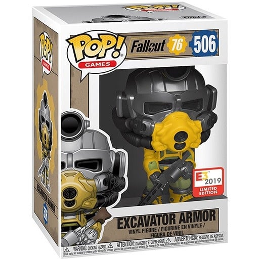 Funko Games 0506 Excavator Armor Fallout 76 2019 Exclusive