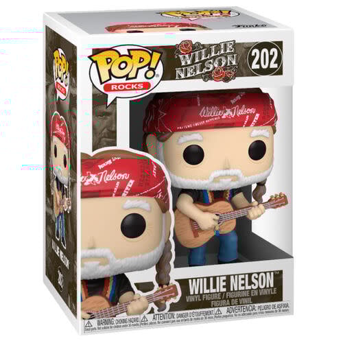Funko Rocks 202 Willie Nelson with Guitar Music