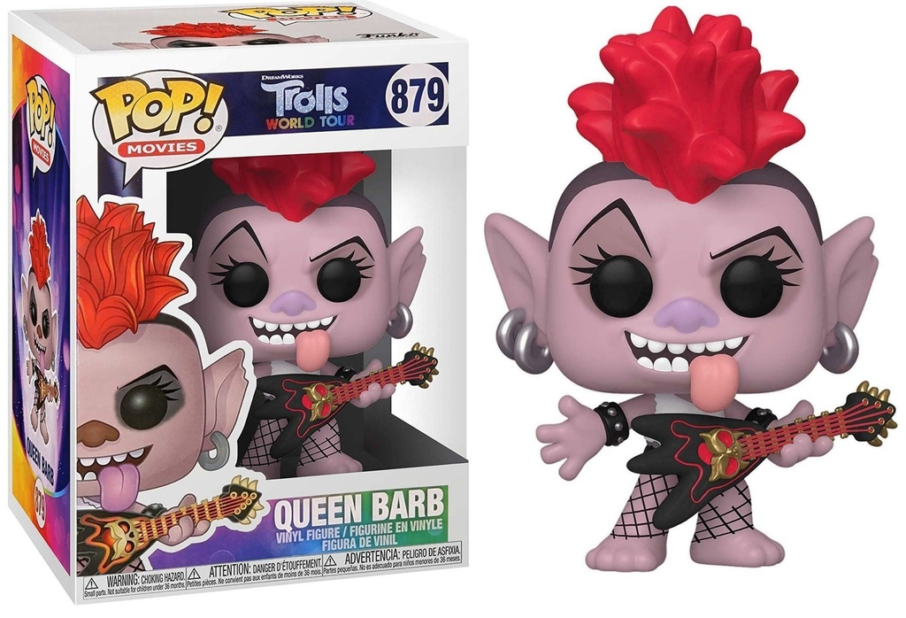 Funko Movies 0879 Queen Barb Trolls World Tour