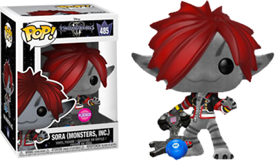Funko Games 0485 Sora Monsters Inc. Kingdom hearts Flocked