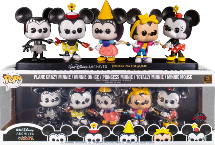 Funko Disney 5-pack Minnie Mouse Walt Disney