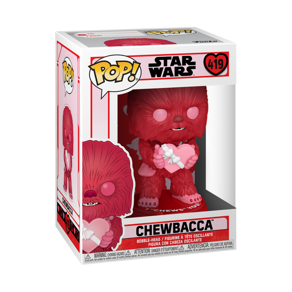 Funko Star Wars 0419 Chewbacca with Heart Valentine