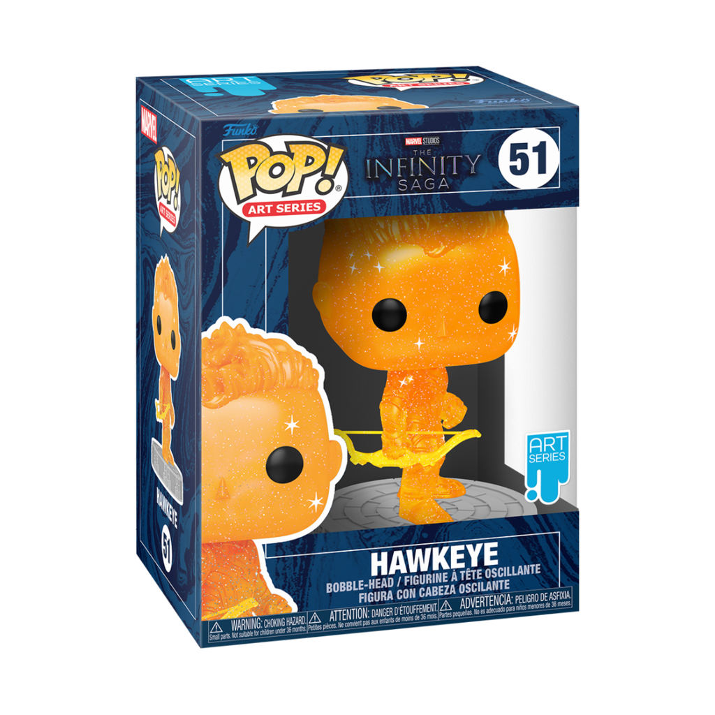 Funko Art Series 51 Hawkeye Marvel + Hard Stack Protector