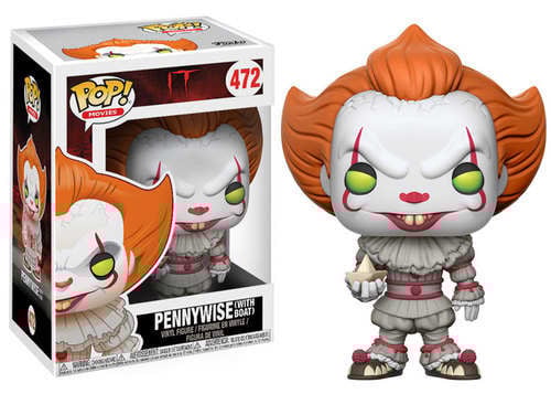 Funko Movies 0472 Pennywise with Boat IT