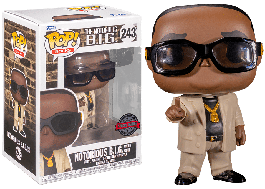 Funko Rocks 243 Notorious B.I.G. with Suit Special Edition