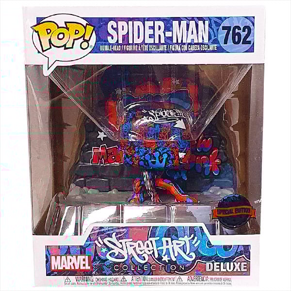 Funko Marvel 0762 Spider-Man Deluxe Moment Street-Art Collection