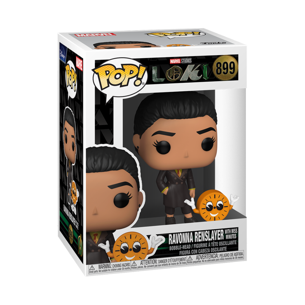 Funko Marvel 0899 Ravonna Renslayer with Miss Minutes Loki