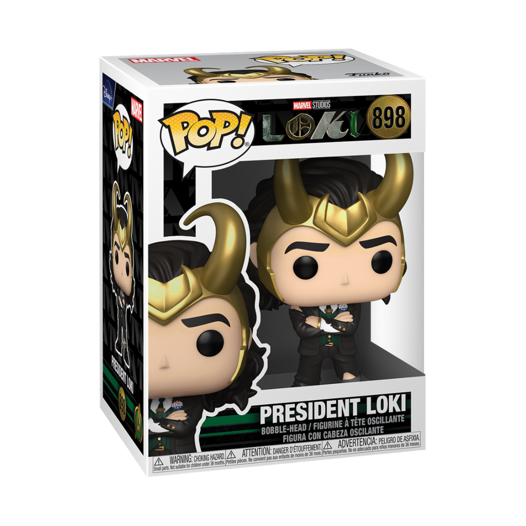Funko Marvel 0898 President Loki Gold Horns Loki
