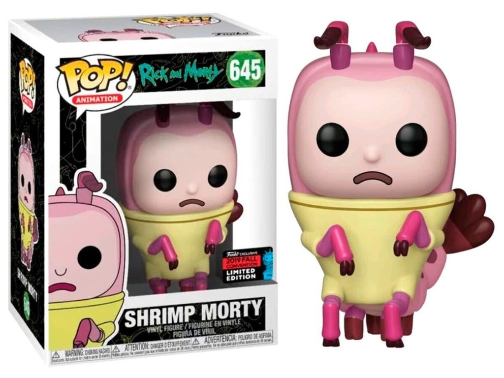 Funko Animation 0645 Shrimp Morty Rick & Morty 2019 Fall Convention Limited Edition