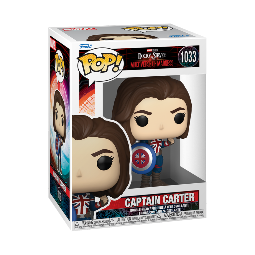 Funko Marvel 1033 Captain Carter Doctor Strange The MultiVerse of Madness