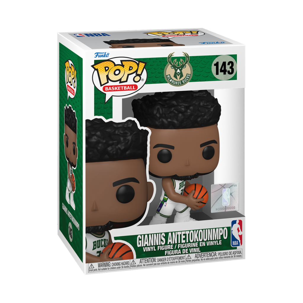Funko NBA 143 Giannis Antetokoumpo Bucks National Basketball Association
