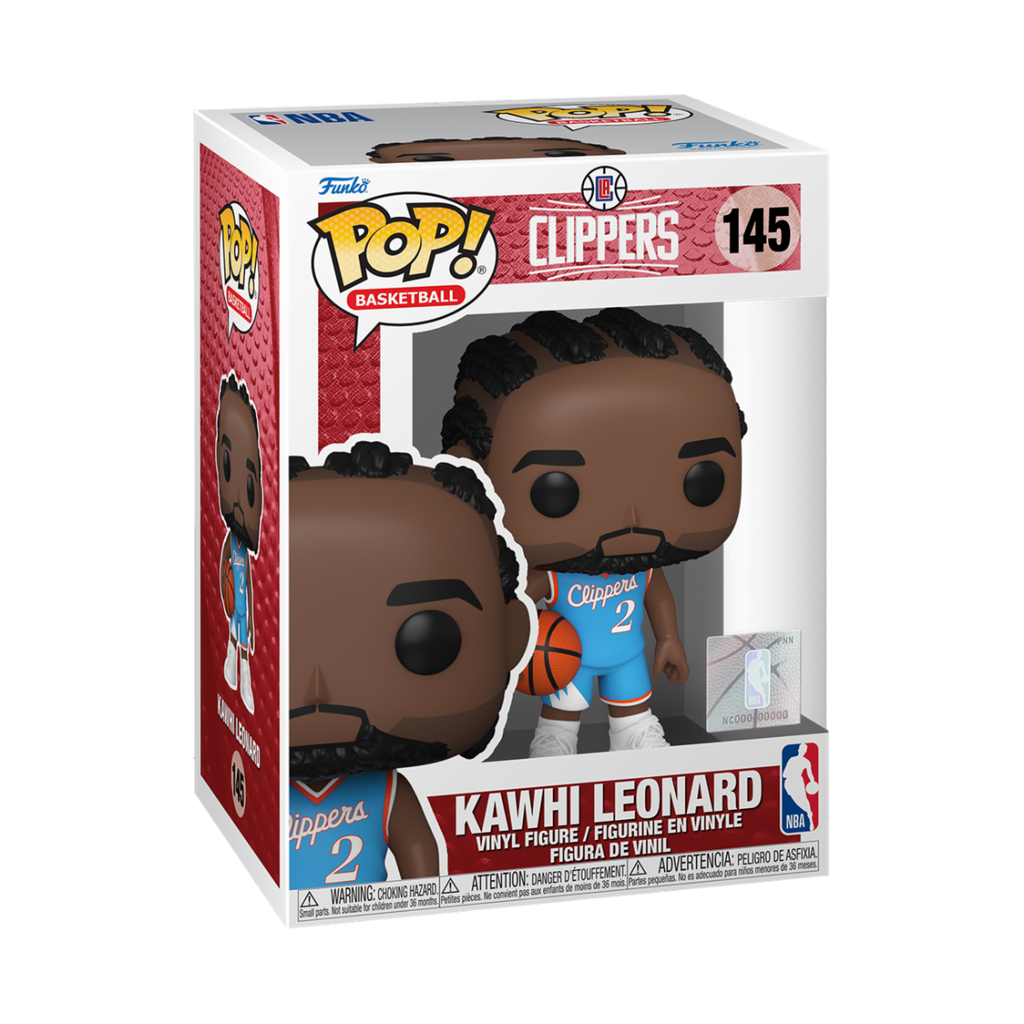 Funko NBA 145 Kawhi Leonard Los Angeles NBA Clippers National Basketball Association