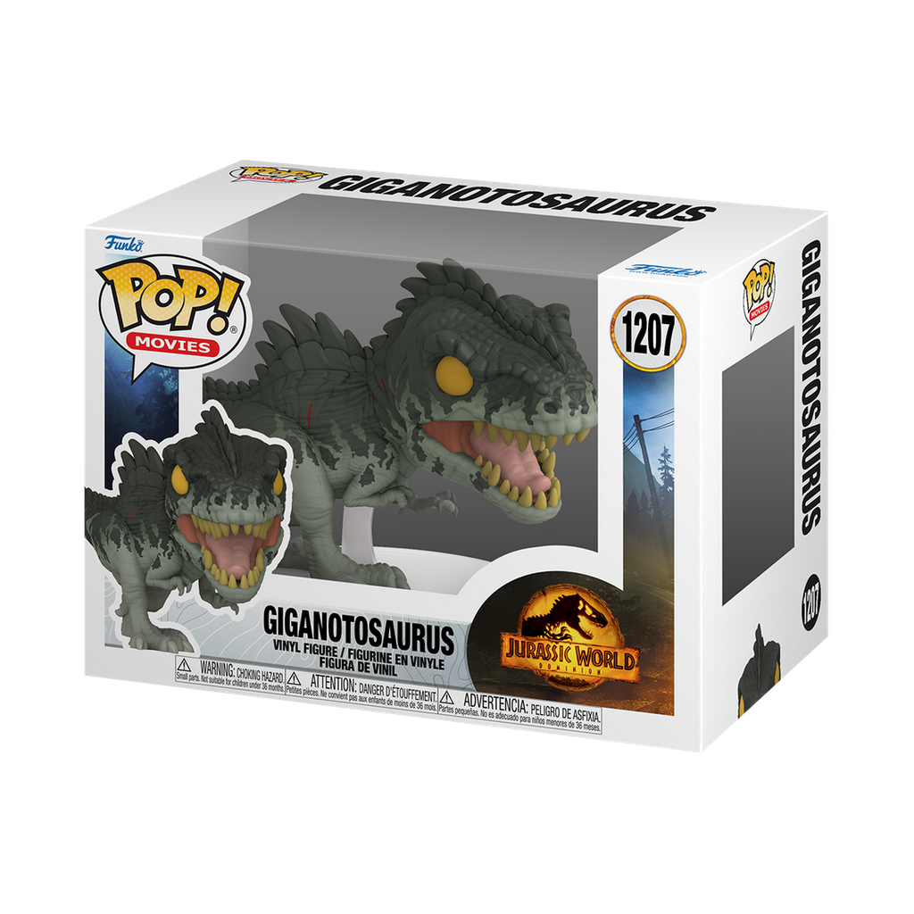 Funko Movies 1207 Giganotosaurus Jurassic World 3 JW3