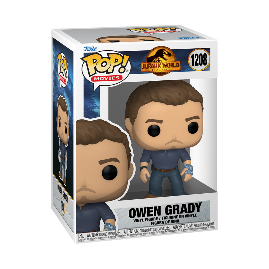 Funko Movies 1208 Owen Grady Jurassic World 3 JW3