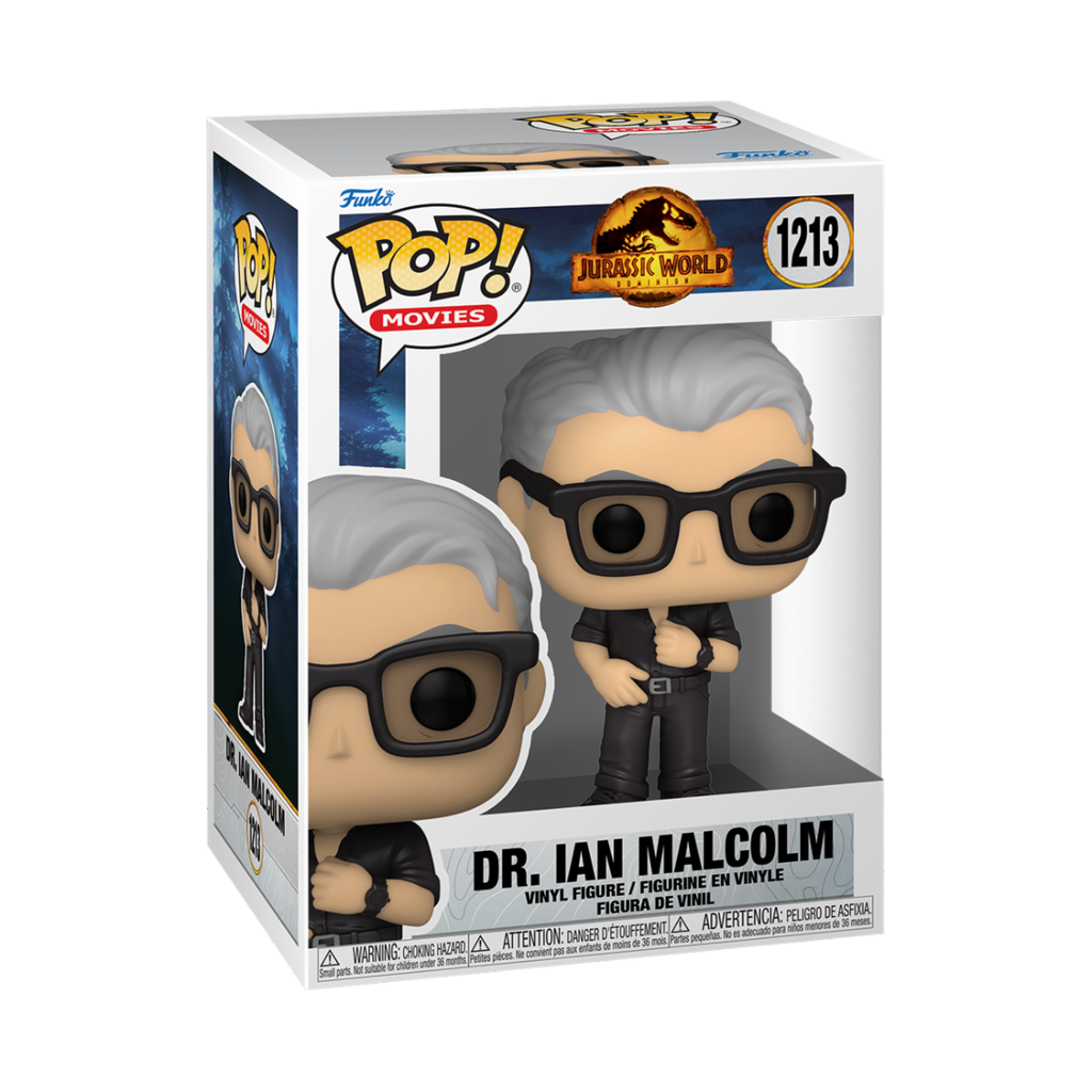 Funko Movies 1213 Dr. Ian Malcolm Jurassic World 3 JW3
