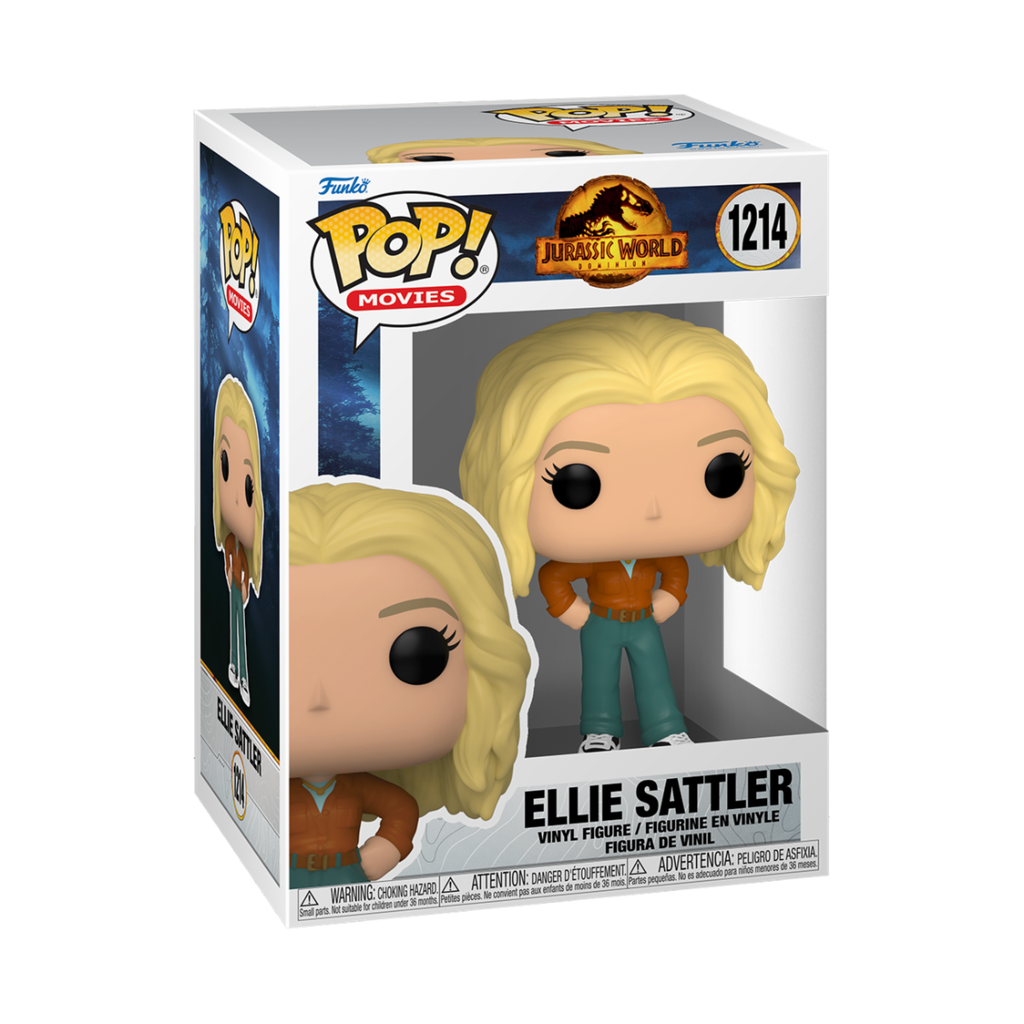 Funko Movies 1214 Ellie Sattler Jurassic World 3 JW3