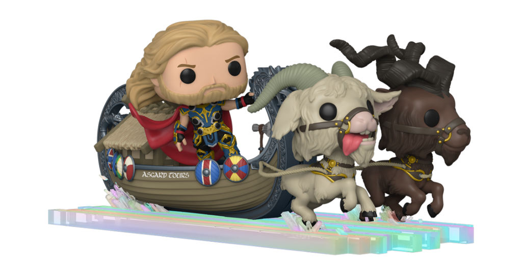Funko Marvel 0290 Thor with Goat Boat Thor Love and Thunder