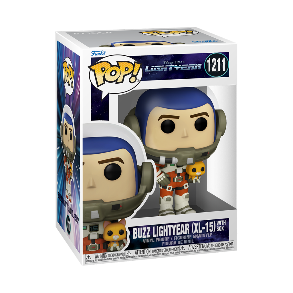 Funko Disney 1211 Buzz Lightyear with Sox (XL-15 Suit) Lightyear Pixar