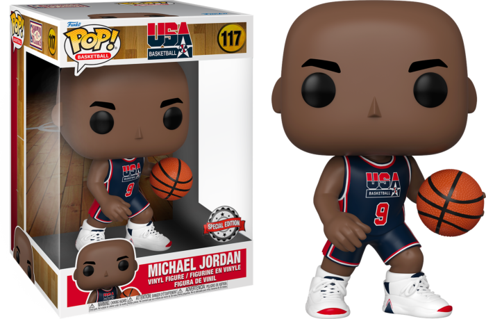 Funko NBA 117 Michael Jordan Special Edition USA Basketball 10inch