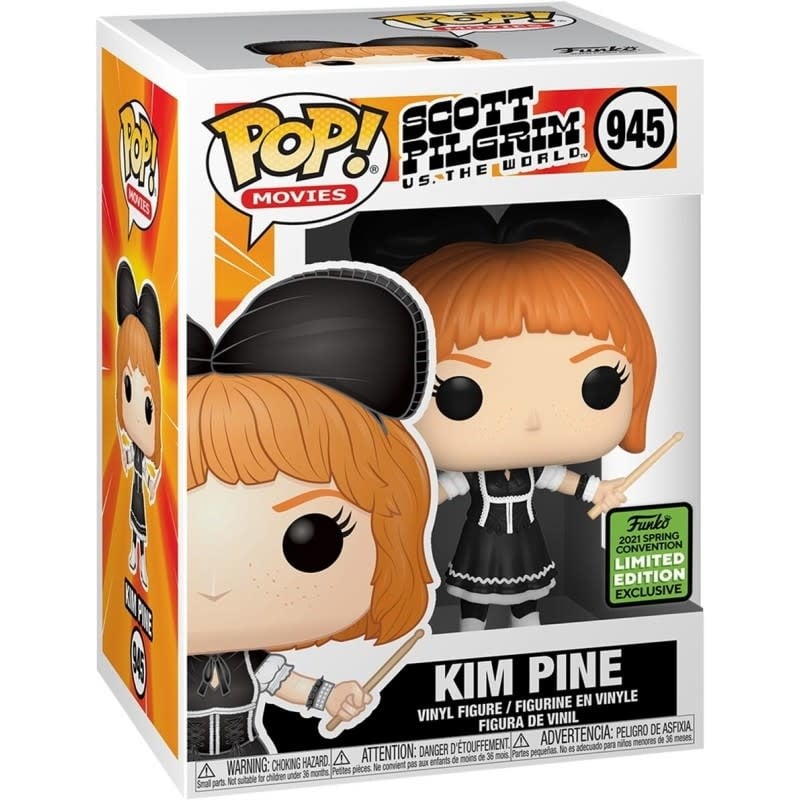 Funko Movies 0945 Kim Pine 2021 Spring Convention Limited Edition Scott Pilgrim vs. the World