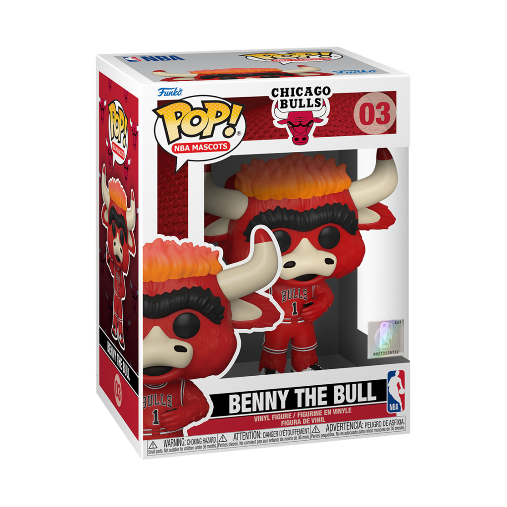 Funko NBA Mascots 03 Benny The Bull Chicago Bulls