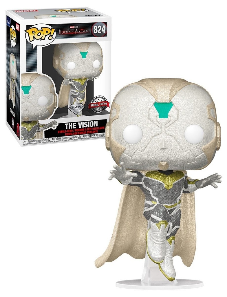 Funko Marvel 0824 The Vision Diamond Collection Special Edition