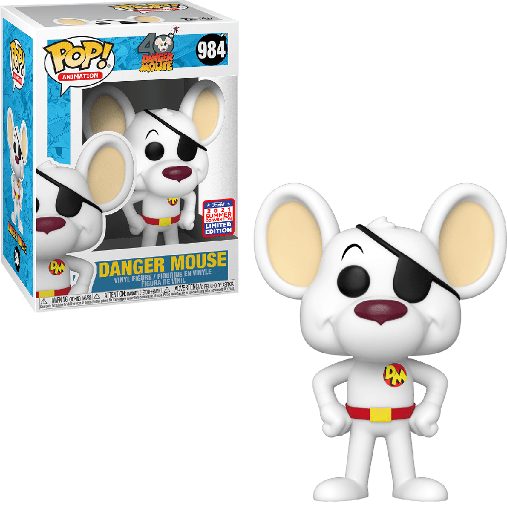 Funko Animation 0984 Danger Mouse 2021 Summer Convention Limited Edition