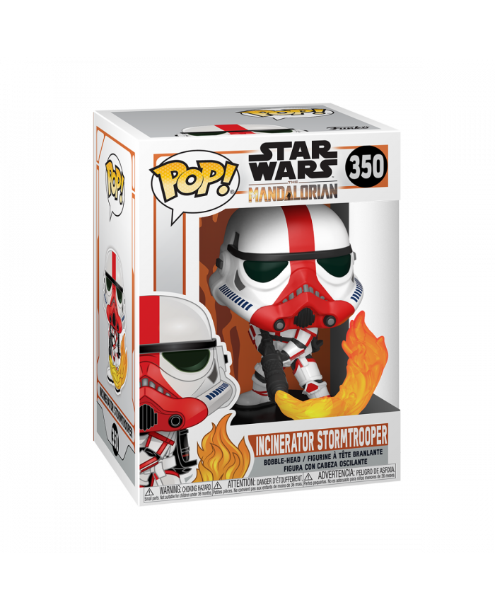Funko Star Wars 0350 Incinerator Stormtrooper The Mandalorian