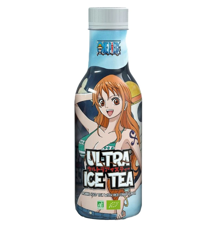 Drink Organic Ice Tea Fusion with Red Fruit Flavor One Piece Nami