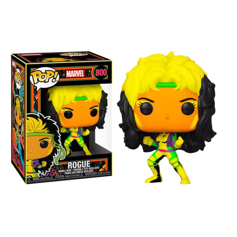 Funko Marvel 0800 Rogue Blacklight Exclusive