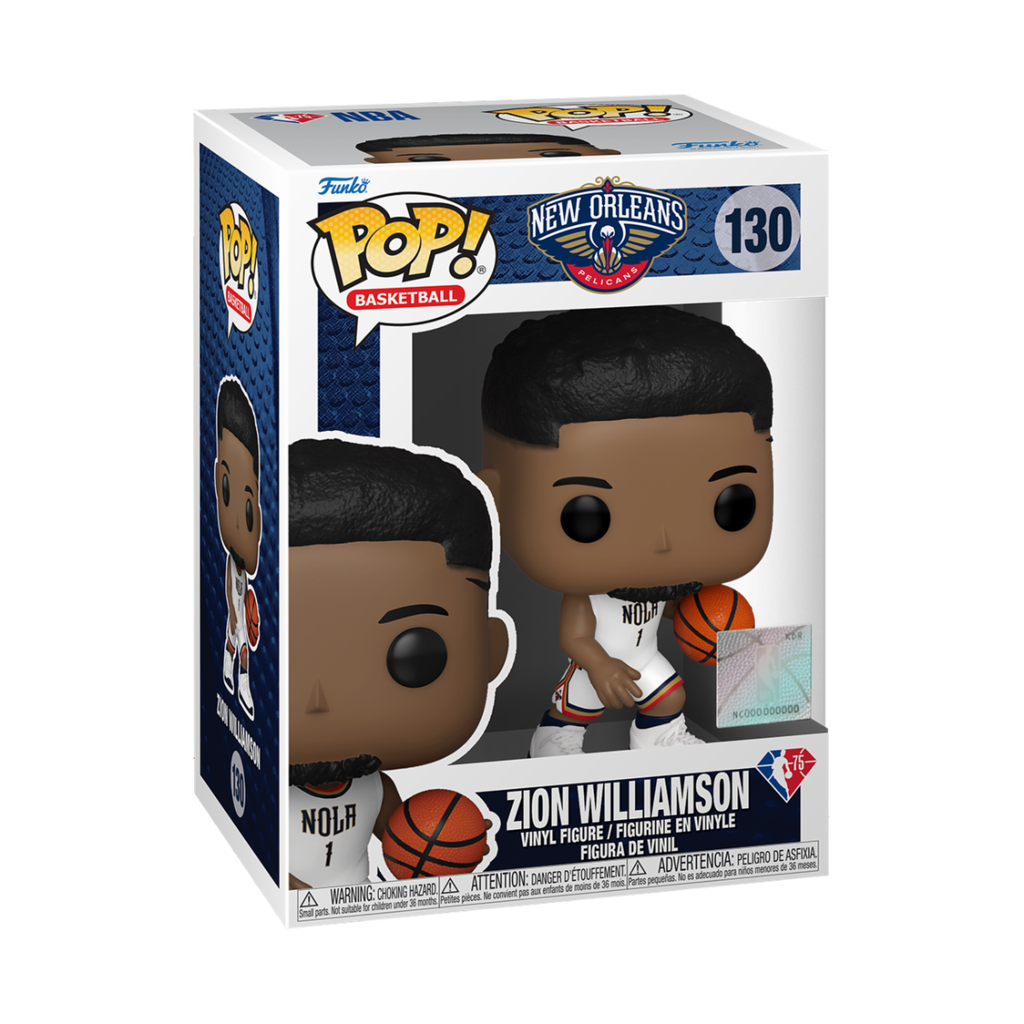 Funko NBA 130 Zion Williamson New Orleans Pelicans NBA National Basketball Association