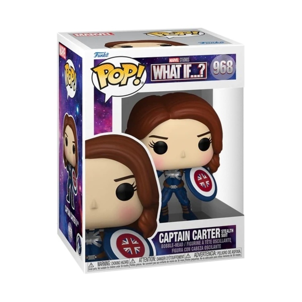 Funko Marvel 0968 Captain Carter Stealth Suit What If...?