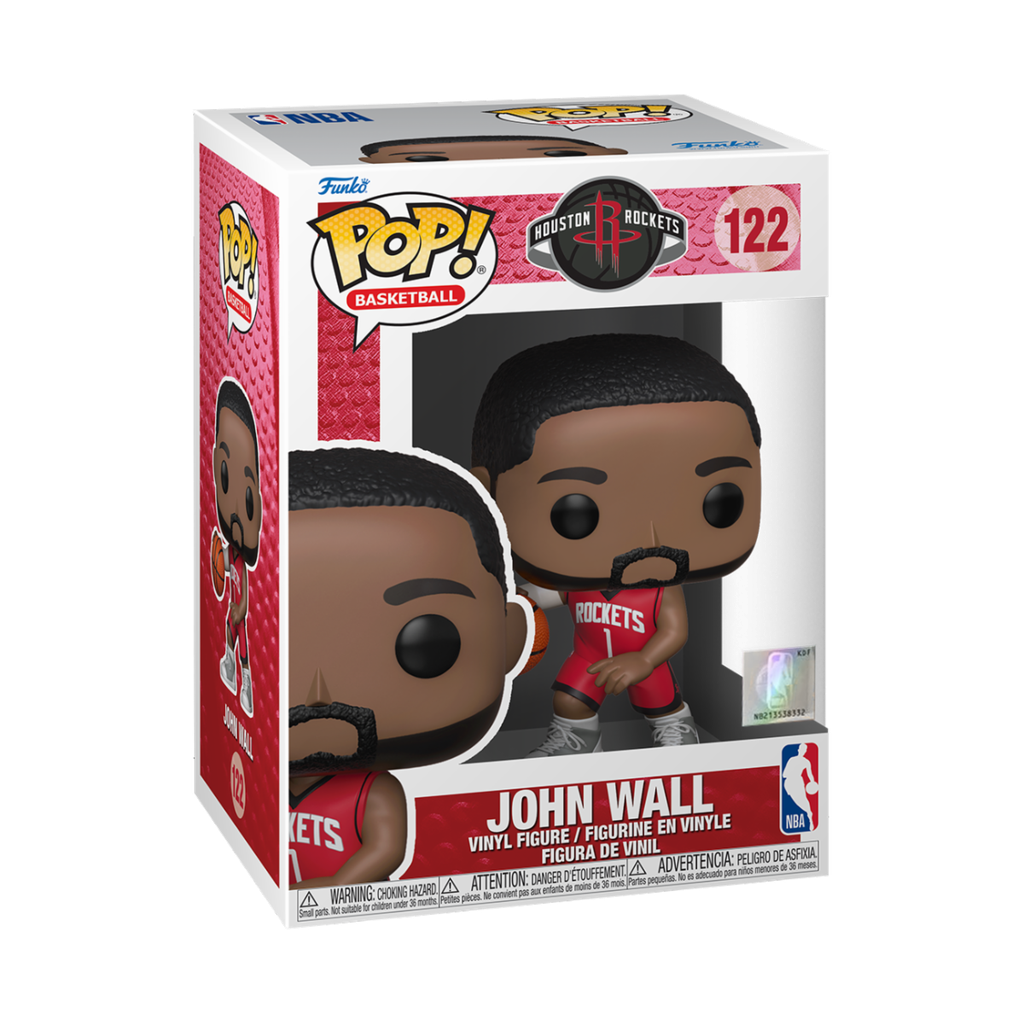 Funko NBA 122 John Wall Houston Rockets NBA National Basketball Association