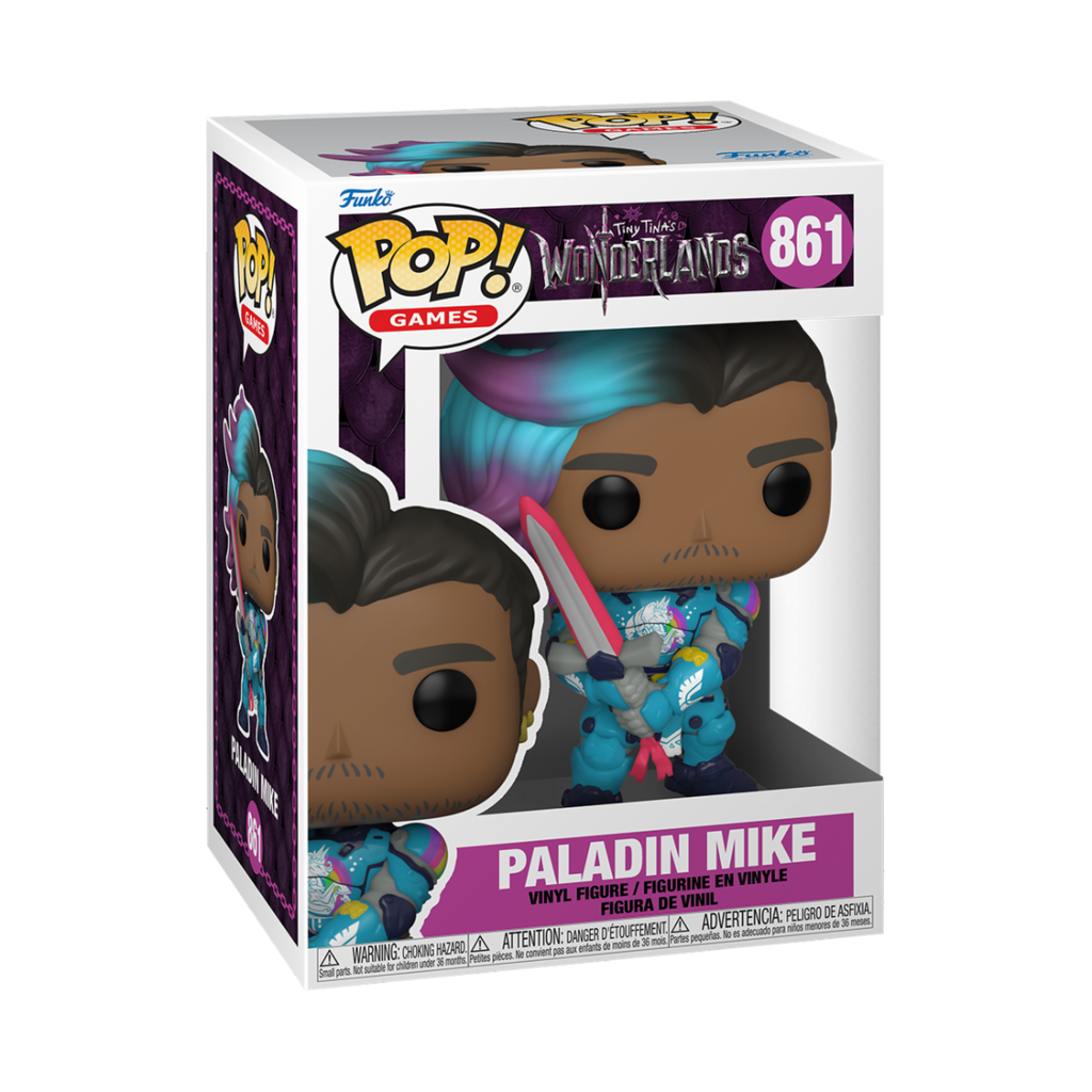 Funko Games 0861 Paladin Mike Tiny Tina's Wonderland