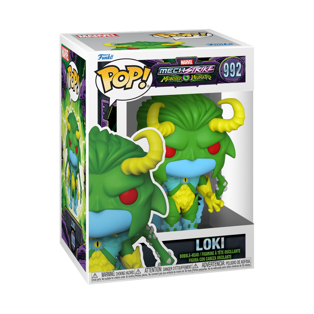 Funko Marvel 0992 Loki Mech Strike Monster Hunters