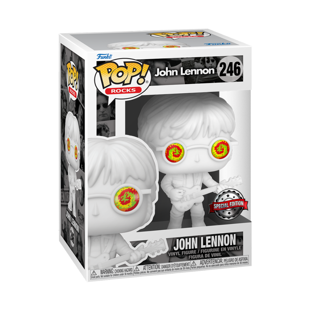 Funko Rocks 246 John Lennon with Psychedelic Shades Special Edition