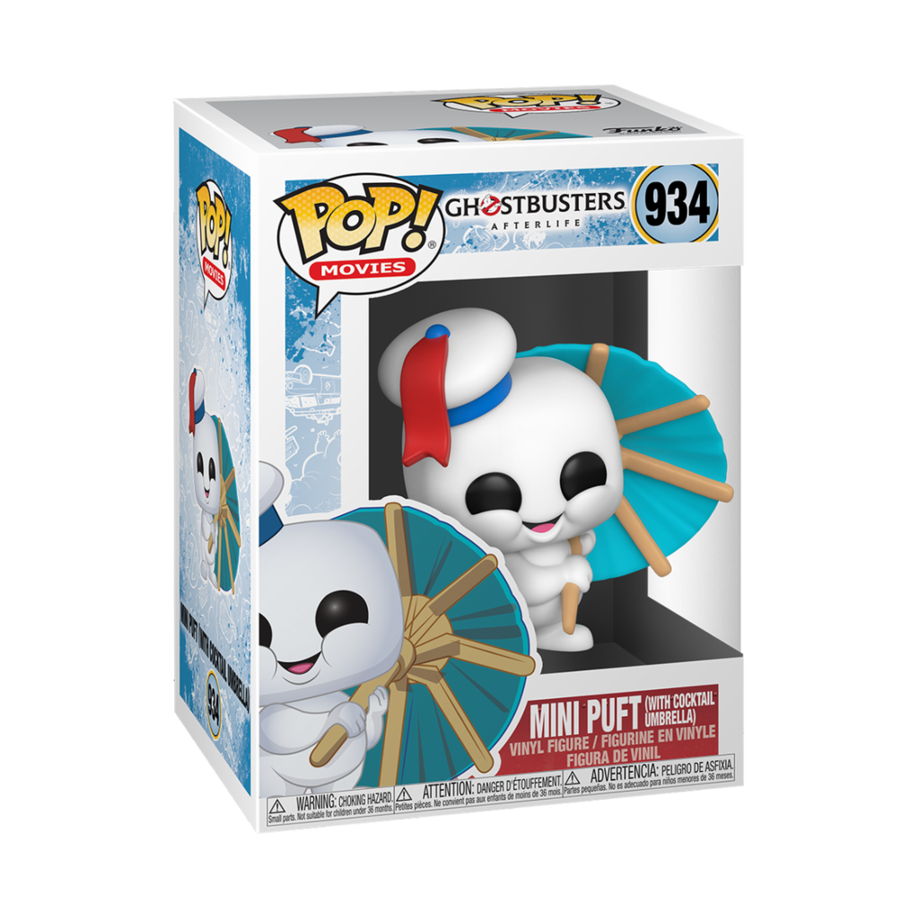 Funko Movies 0934 Mini Puft with Cocktail Umbrella Ghostbusters Afterlife