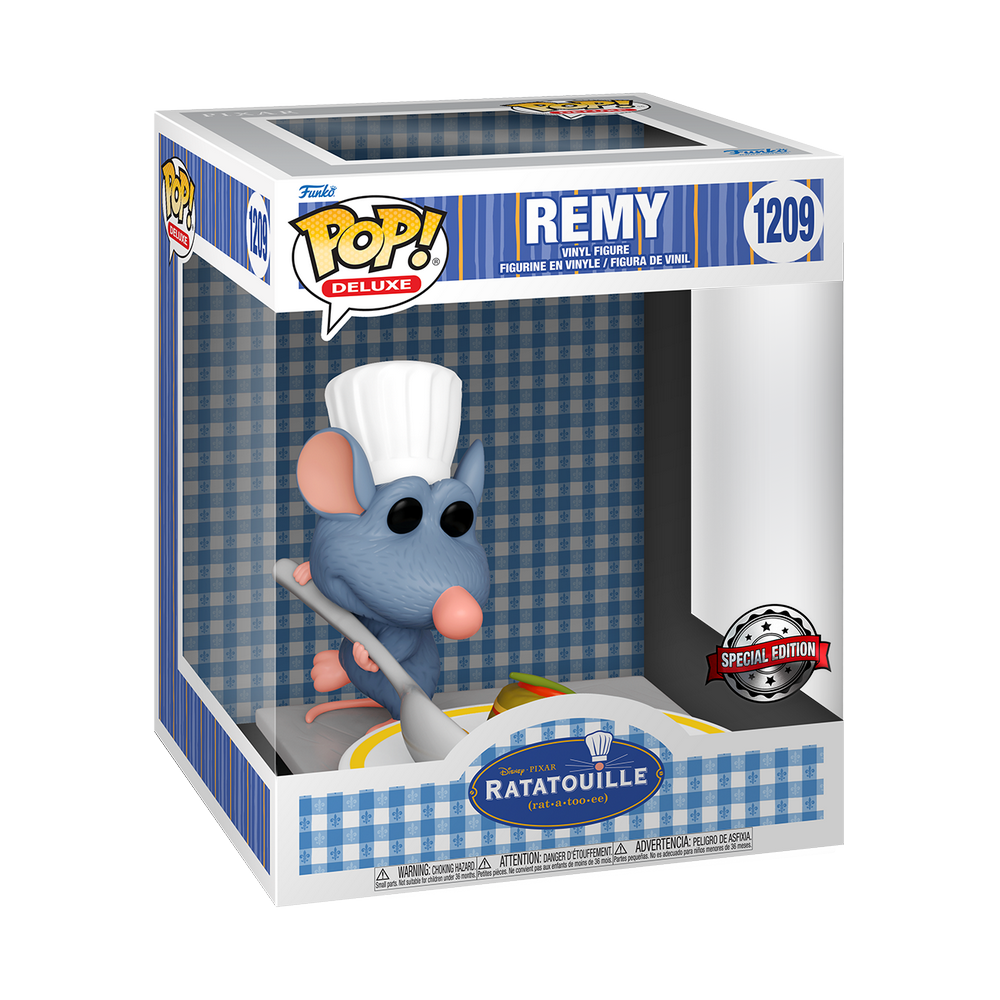 Funko Disney 1209 Remy with Ratatouille Deluxe Special Edition Ratatouille