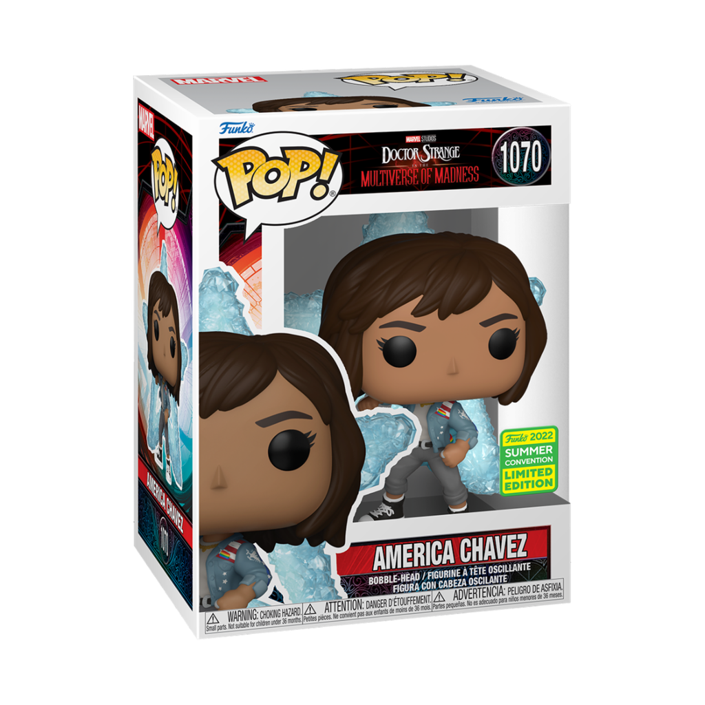 Funko Marvel 1070 America Chavez 2022 Summer Convention Limited Edition Doctor Strange in the Multiverse of Madness