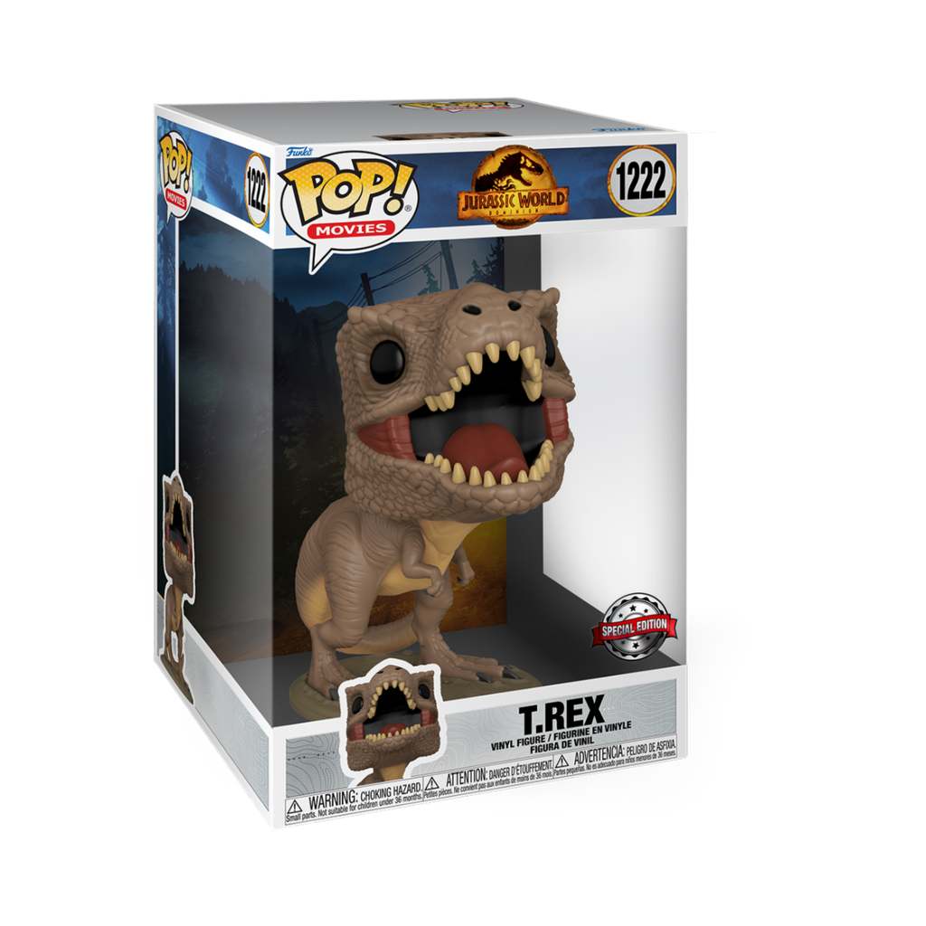 Funko Movies 1222 T-Rex 10 inch Special Edition Jurassic World Dominion
