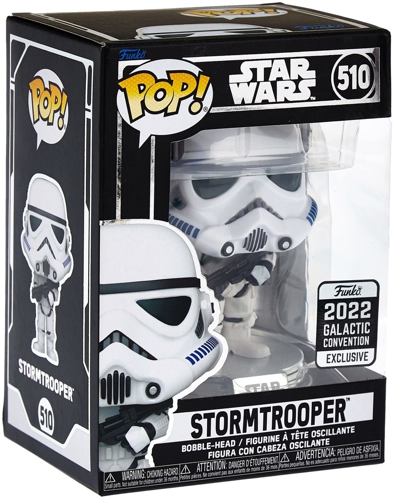 Funko Star Wars 0510 Stormtrooper 2022 Galactic Convention Exclusive