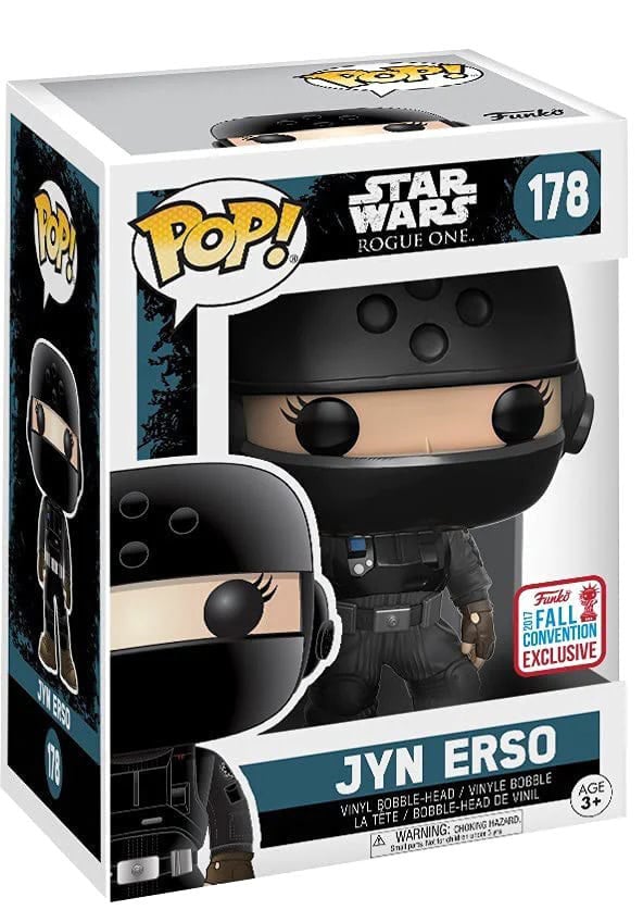Funko Star Wars 0178 Jyn Erso 2017 Fall Convention Limited Edition Rogue One