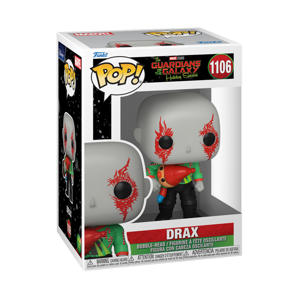 Funko Marvel 1106 Drax The Guardians of the Galaxy Holiday Special