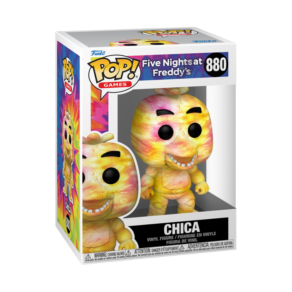 Funko Games 0880 Chica FNAF TieDye Five Nights at Freddy's