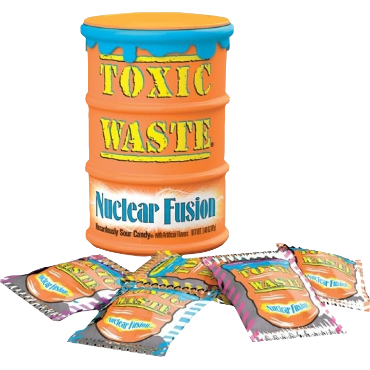 Candy Toxic Waste Drum Nuclear Fusion 42gr