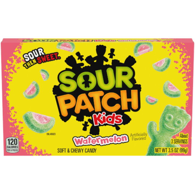 Candy Sour Patch Kids Watermelon Theatre 99gr